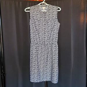 Merona Black and white aztec pattern dress . Size small